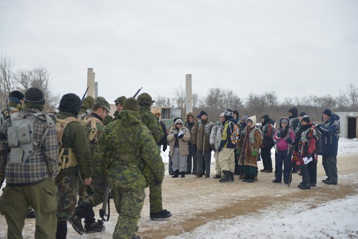 Hoạt động của các đơn vị bộ binh của quân đội Canada trong tập trận Maple Resolve